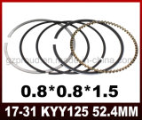 Kyy125 Piston Ring High Quality Motorcycle Parts