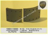 Brake Lining for Heavy Duty Truck Made in China (19560/19561)