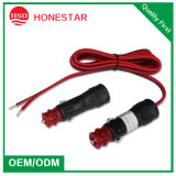 Large Power Red Black Cable for Car Cigarette Adapter