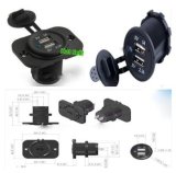 Waterproof 2 USB Prot Sockets Car Charger (MAIYU)