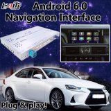 Android 6.0 Video Interface for Lexus Is with GPS Navigation Gvif Lvds Cast Screen