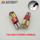 Factory Price Car Canbus T10 57LEDs 3014 Turn Reverse License Plate Bulbs