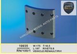 High Quality Brake Lining for Heavy Duty Truck Made in China (19935)