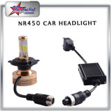 4 Side H7 H11 LED Headlight for Cars Motorcycle Super Bright 9005 9006 LED Headlight Bulb Kit with COB Chip 45W Single Beam