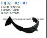 Auto Parts Replacement Liner Fender Fits for KIA Picanto 2012 Cars. OEM: 86811-1y000/86812-1y000