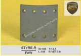 High Quality Brake Lining for Heavy Duty Truck Made in China (FAW)
