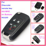 Auto Remote Key for Chevrolet with (3+1) Buttons 433MHz