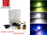 12months Warrnty 3600lm Per Bulb Auto Car ETI LED Headlight Auto Headlight 9005 (HB3) 9006 (HB4)