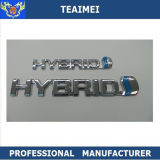 Custom 3D ABS Car Logo Letter Hybrid Badges Emblems