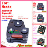 Remote Interior for Honda with 4 Buttons 433mhzsplit for 02-07 Accord Odyssey Fit CRV