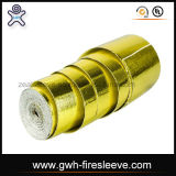 Golden Color Heat Shield Resistant Wrap Aluminum Foil and Fiber Glass