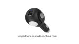 Accnic Car Charger Cup Phone Holder Cigarette Lighter Sockets Power Adapter with Dual USB Ports LED for iPhone Android