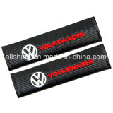  Car Seat Belt Carbon Covers Shoulder Pads for Volkswagen