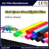 4D Cat Eye Car Head Light Wrap Vinyl Film, PVC Sticker for Tail Light Fog Light