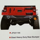 Steel Heavy Duty Rear Bumper for Jeep Wrangler Jk