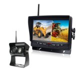 7 Inches Digital Wireless Monitor Camera System Parts for Farm Tractor, Cultivator, Trailer, Truck