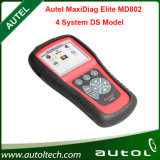 Maxidiag Elite Md802 for 4 System Autel Md802 with Datastream Model Engine, Transmission, ABS and Airbag Code Reader Md 802