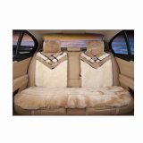 Luxurious High Quality Fur Sheep Skin Auto Seat Cover Set