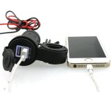 Motorcycle Handle Bar USB Charger Power Port Outlet Socket