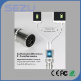 Cigarette Lighter USB Car Charger with Air Purifier Safety Hammer 2 in 1 Car Charger