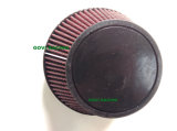 PU 152mm Red Auto Air Filter 102mm Height Universal for Air Intake Pipe