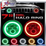 RGB LED Headlight for Jeep Wrangler by Bluetooth Control
