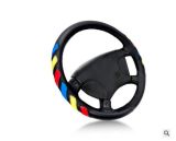 PVC Leather Universal Car Steering Wheel Red Car Styling 380mm