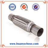 Stainless Steel Auto Exhaust Flexible Pipe with Nipple