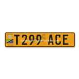 License Plate (Tanzania01)