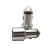 3.1A Dual USB Stainless Steel Safety Hammer Car Charger