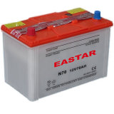 DIN 12V70ah Dry Charged Car Battery with RoHS/CE/Soncap