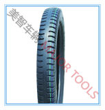 Transverse Pattern Pneumatic Rubber Wheel Autocycle Tyre