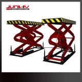 Junhv 3500kg Garage Equipment Big Scissor Vehicle Lift
