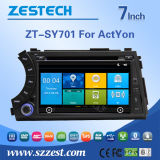 Zest Car Stereo GPS Navigator Headunit Multimedia for Ssang Yong Actyon (ZT-SY701)