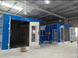 Spray Paint Booth with Infrared Lamp Heating System
