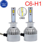 New Design COB 36W H1 Dual Color LED Headlight for Car & Motorcycle