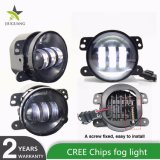 Waterproof 4 Inch 30W Motorcycle CREE Round Replacement LED Fog Lights for Renault Duster Jeep Wrangler