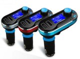 Hands Free Car Kit FM Transmitter MP3 Player with Dual USB