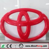 Customed Vacuum Forming Acrylic LED Illuminated Car Logos