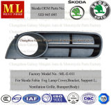 Car Bumper Grille for Skoda Fabia From 2007 (5J0853665)