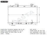 Auto Spare Part Aluminum Radiator for Toyota Venza'09-10 at Dpi: 2919