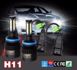 Auto S2 8000lm 12V H11 Black LED Headlight Bulb H4