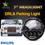 12V 7'' Round Portable Jeep Wrangler LED Headlight Offroad