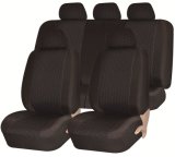 Popular Us Red Polyester Car Seat Cover with Air Bag Compatible