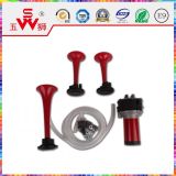 Red Color Three Speaker Horn for Cars