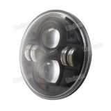 Unisun 7inch Round 12V 24V 70watt CREE LED Headlight Driving Light