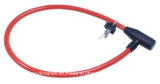 Red Security Cable Lock for Bicycle (SS-012)