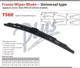 Frame Wiper Blade Cleaning Windscreen Metal Wiper