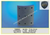 Brake Lining for Heavy Duty Truck Made in China (19563)