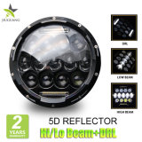 Factory Motorcycle Accessories E-MARK DOT Approved Driving Light 75W CREE 7 Inch Round LED Headlight for Jeep Wrangler